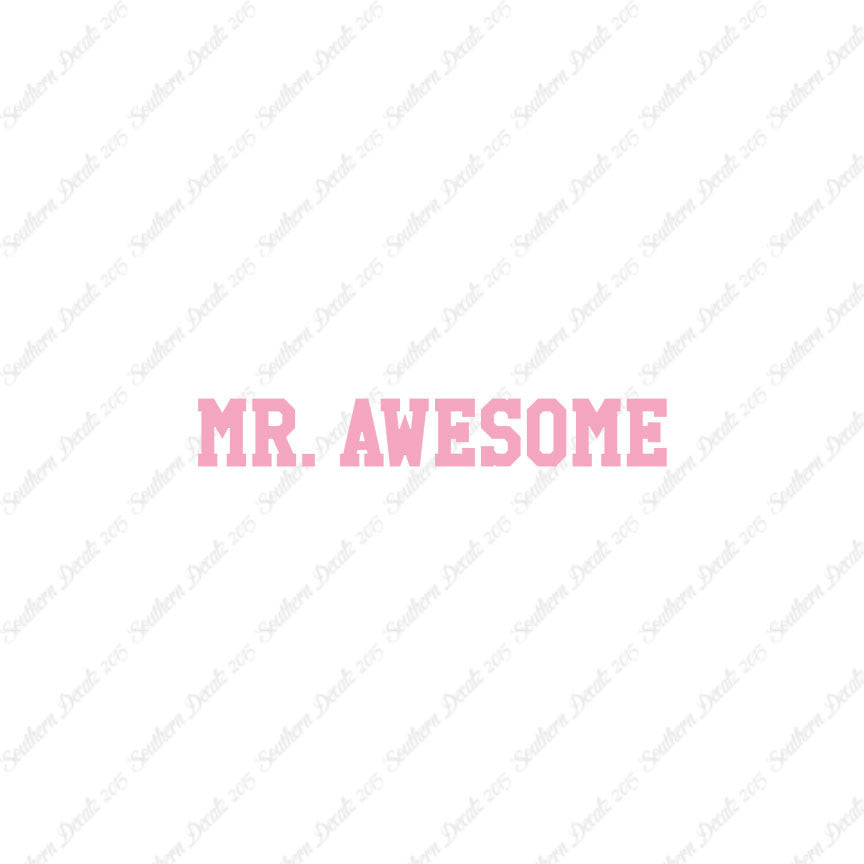 Mr. Awesome