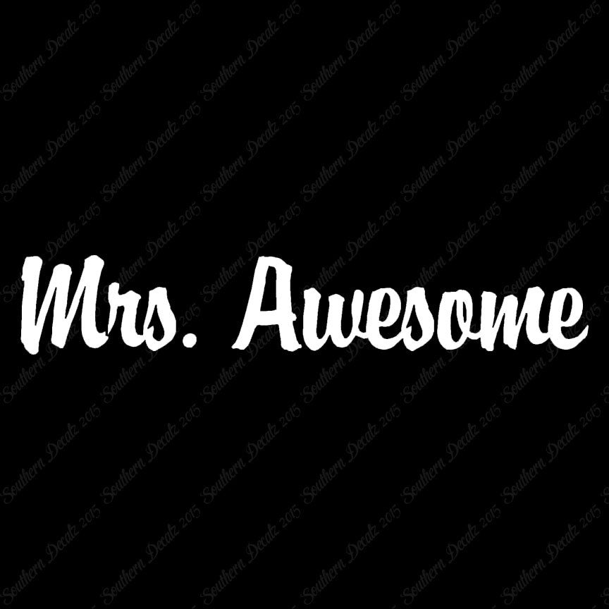 Mrs. Awesome