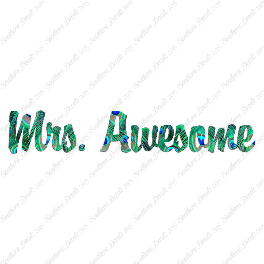 Mrs. Awesome