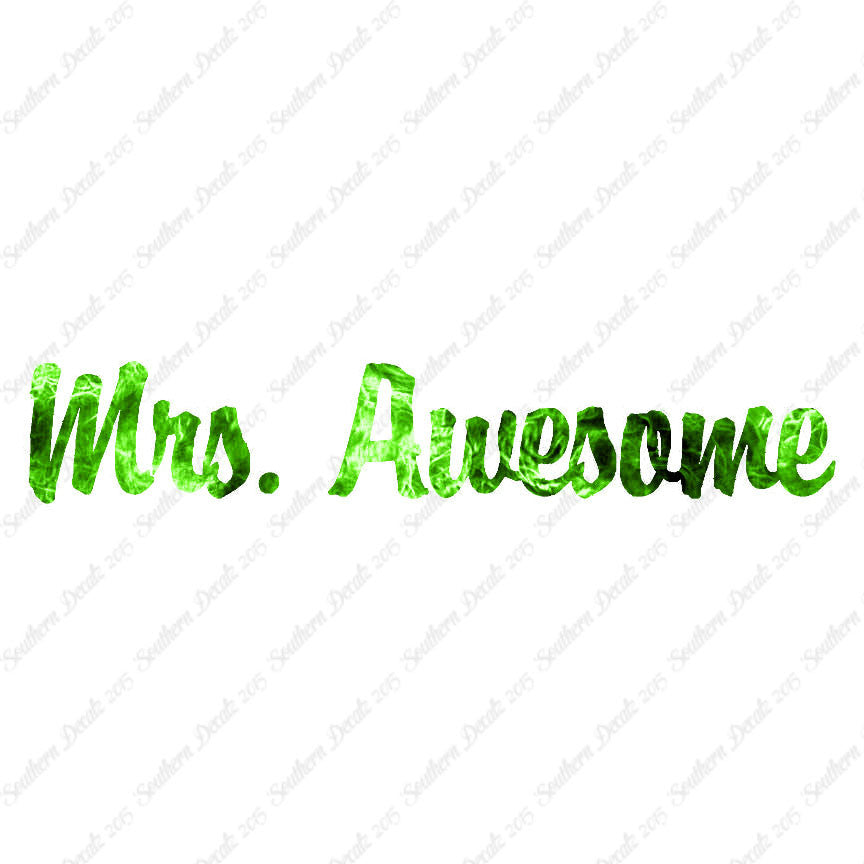 Mrs. Awesome