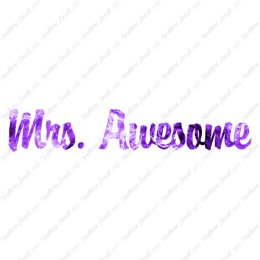 Mrs. Awesome