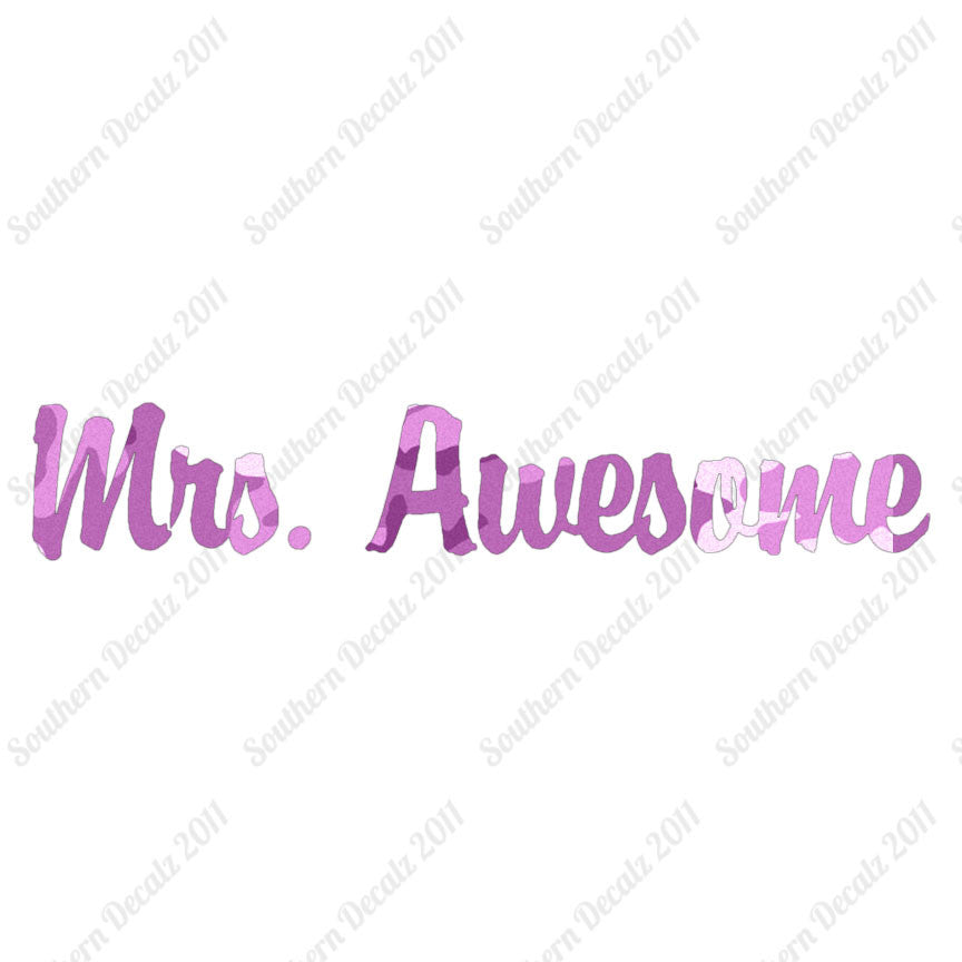 Mrs. Awesome