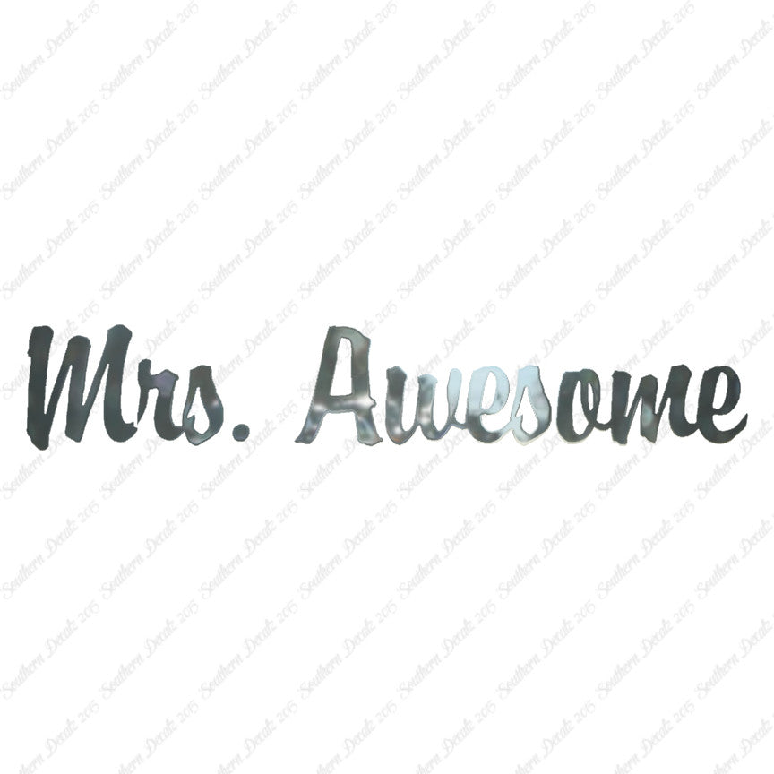 Mrs. Awesome