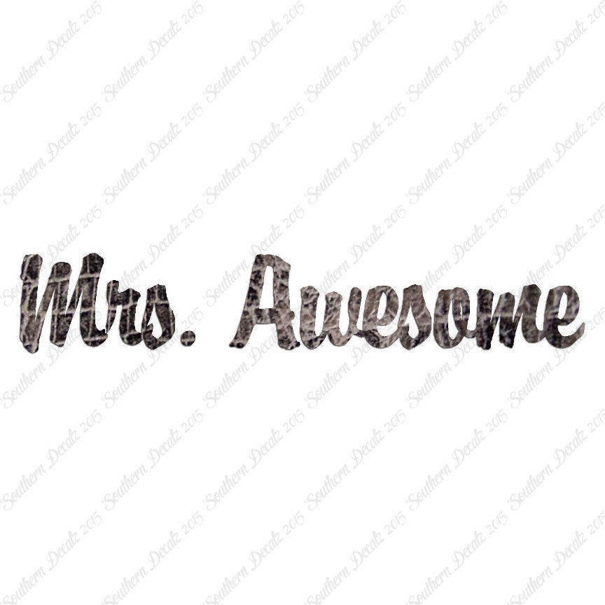 Mrs. Awesome