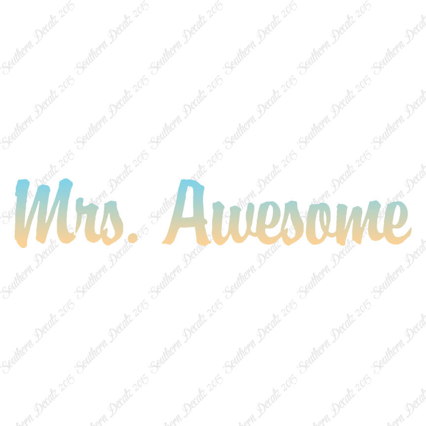 Mrs. Awesome