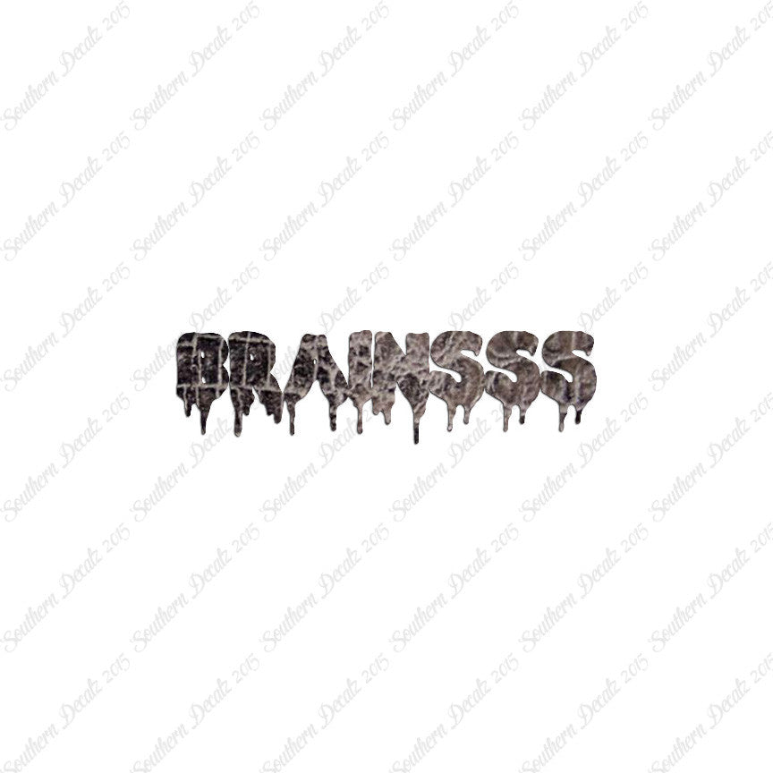 Brains Zombie Font