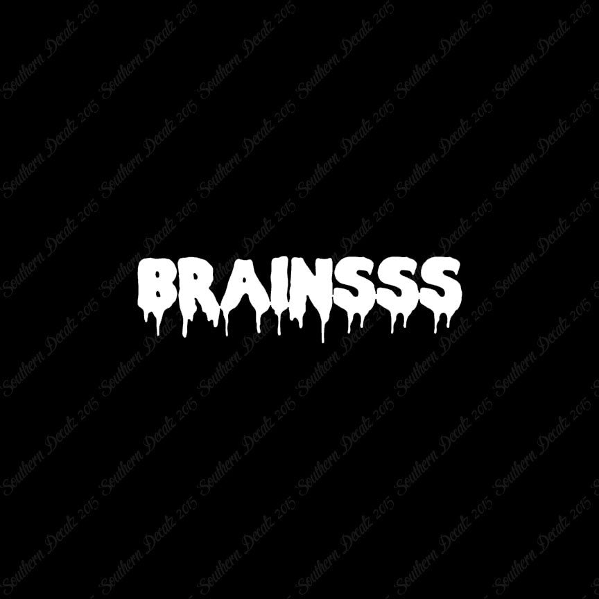 Brains Zombie Font