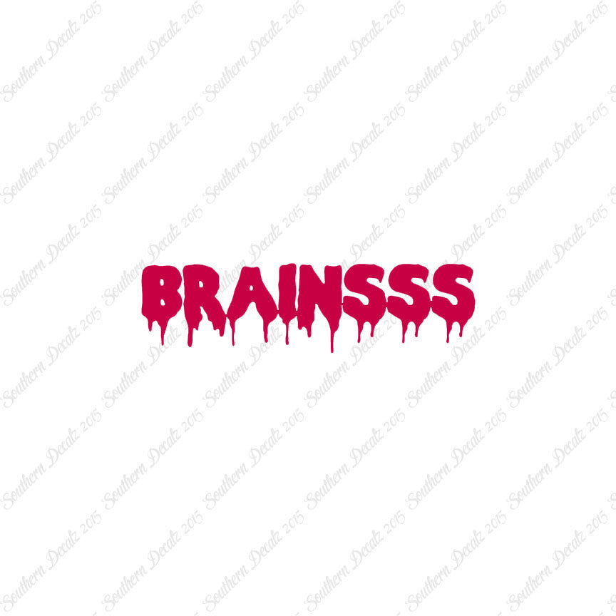 Brains Zombie Font