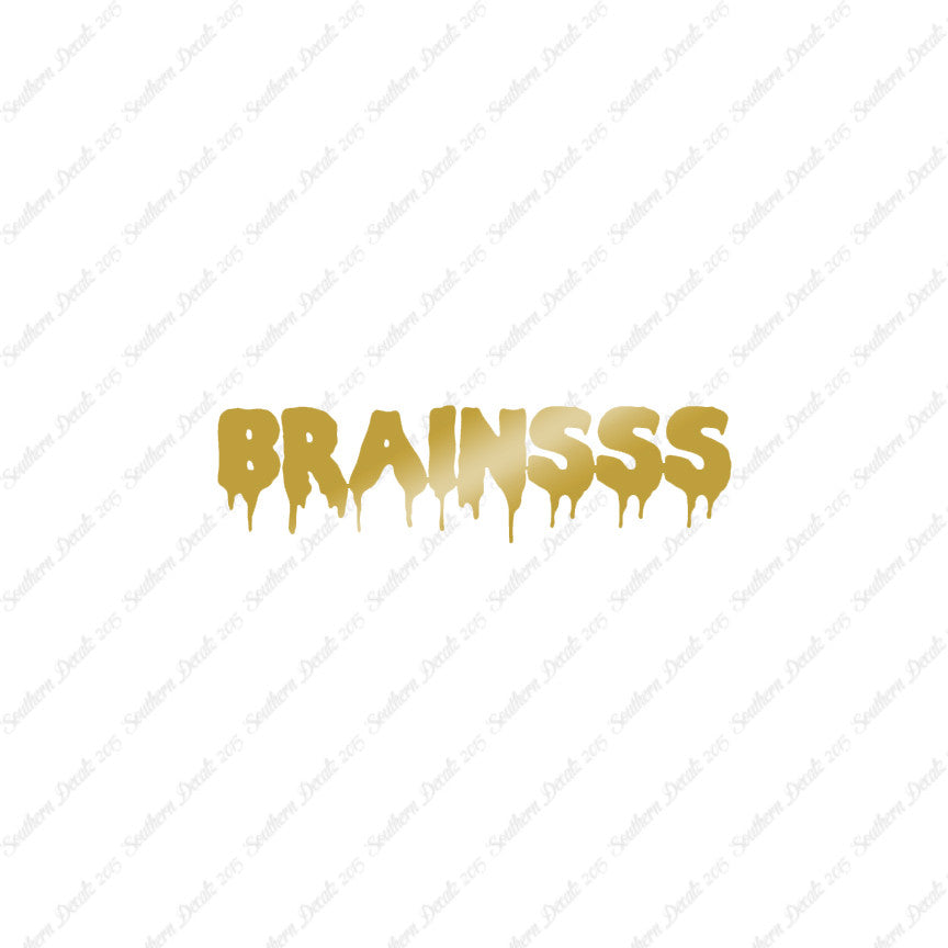 Brains Zombie Font