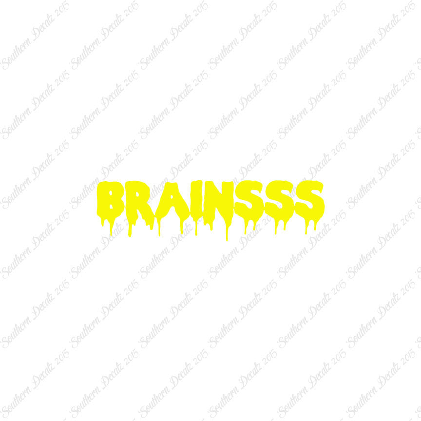 Brains Zombie Font