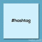 Hashtag #hashtag