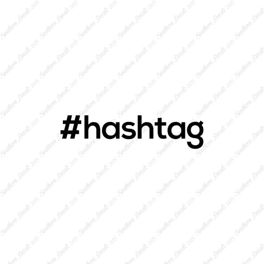 Hashtag #hashtag