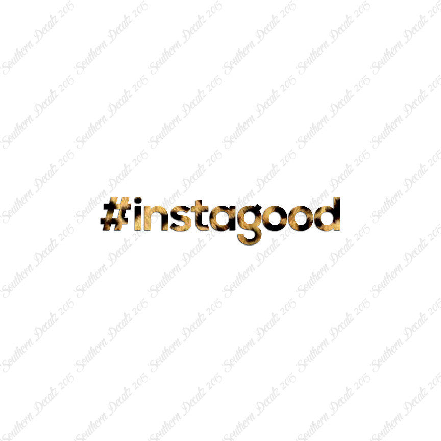 Hashtag Instagood #instagood