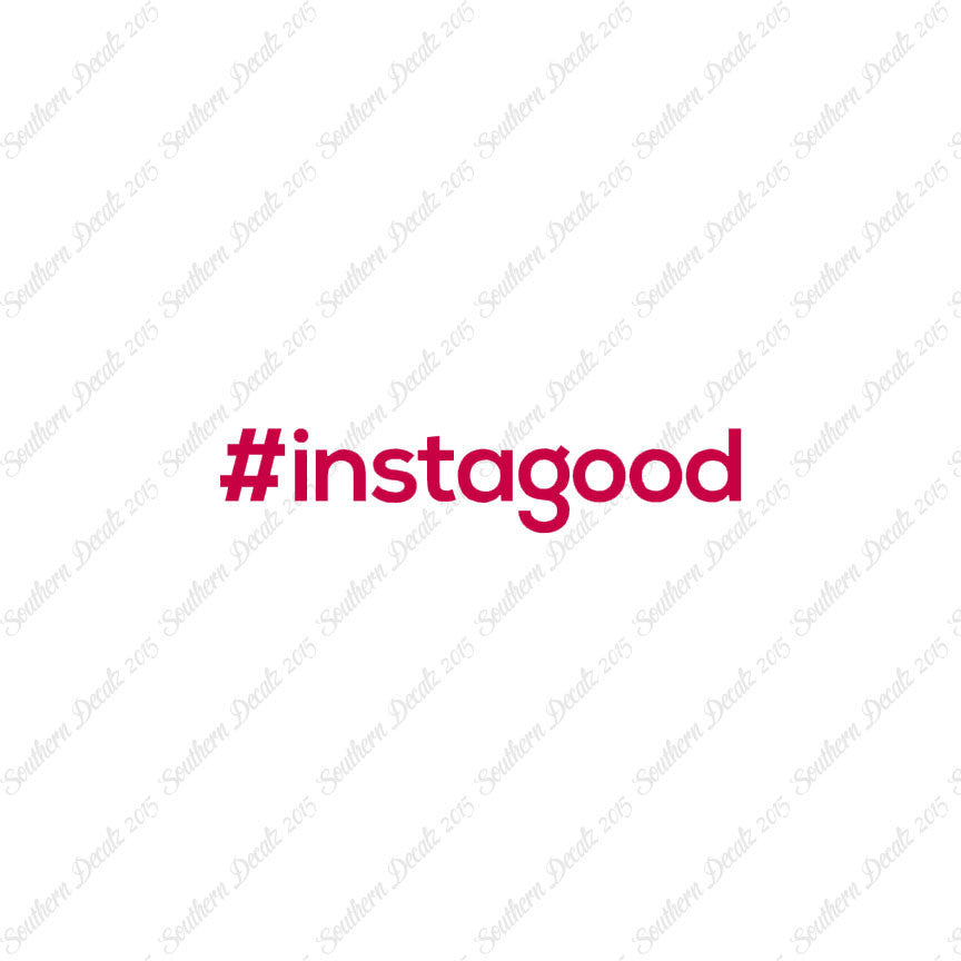 Hashtag Instagood #instagood