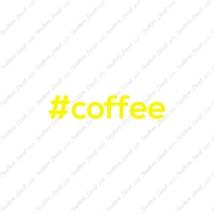 Hashtag Coffee #coffee