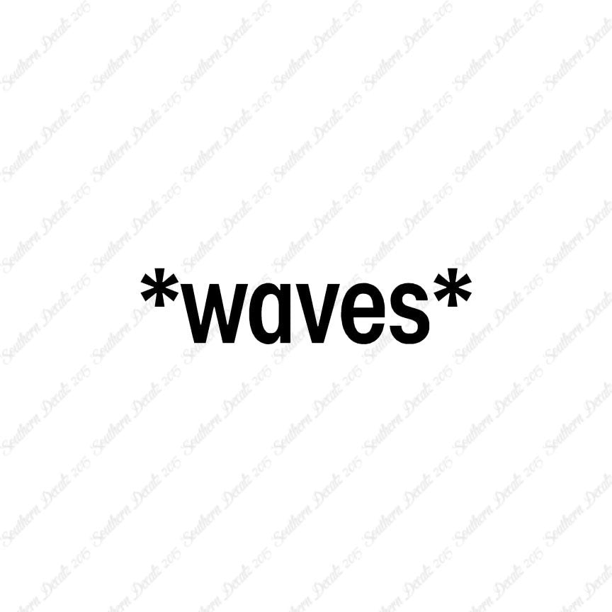 Emote Waves *waves* Stars
