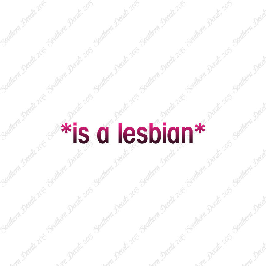 Emote Lesbian *is a lesbian* Stars