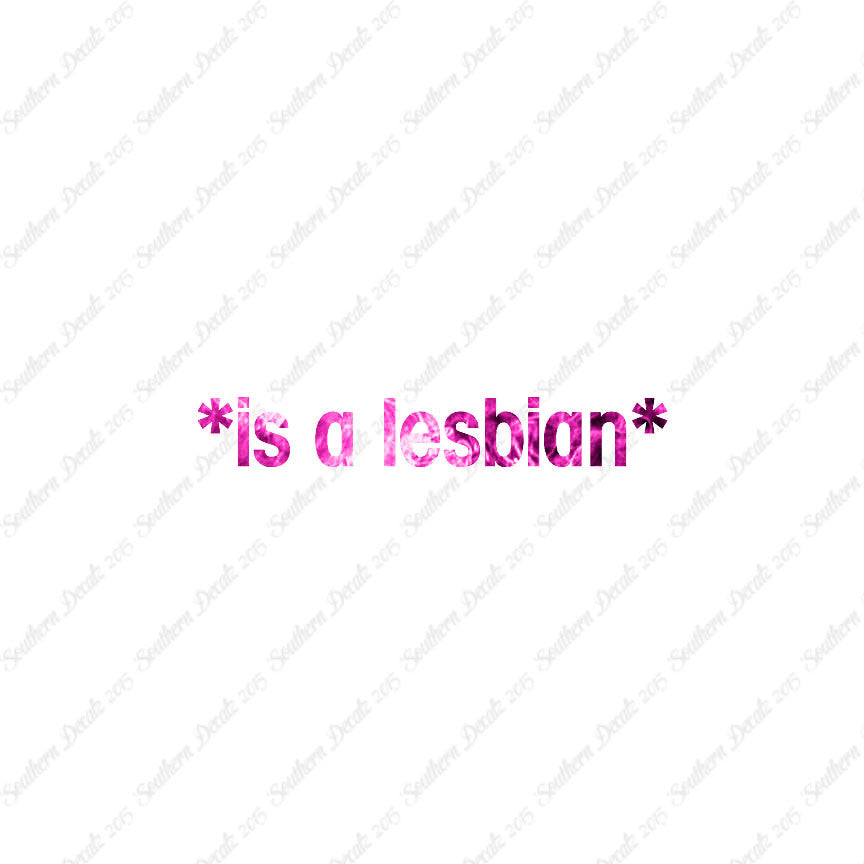 Emote Lesbian *is a lesbian* Stars