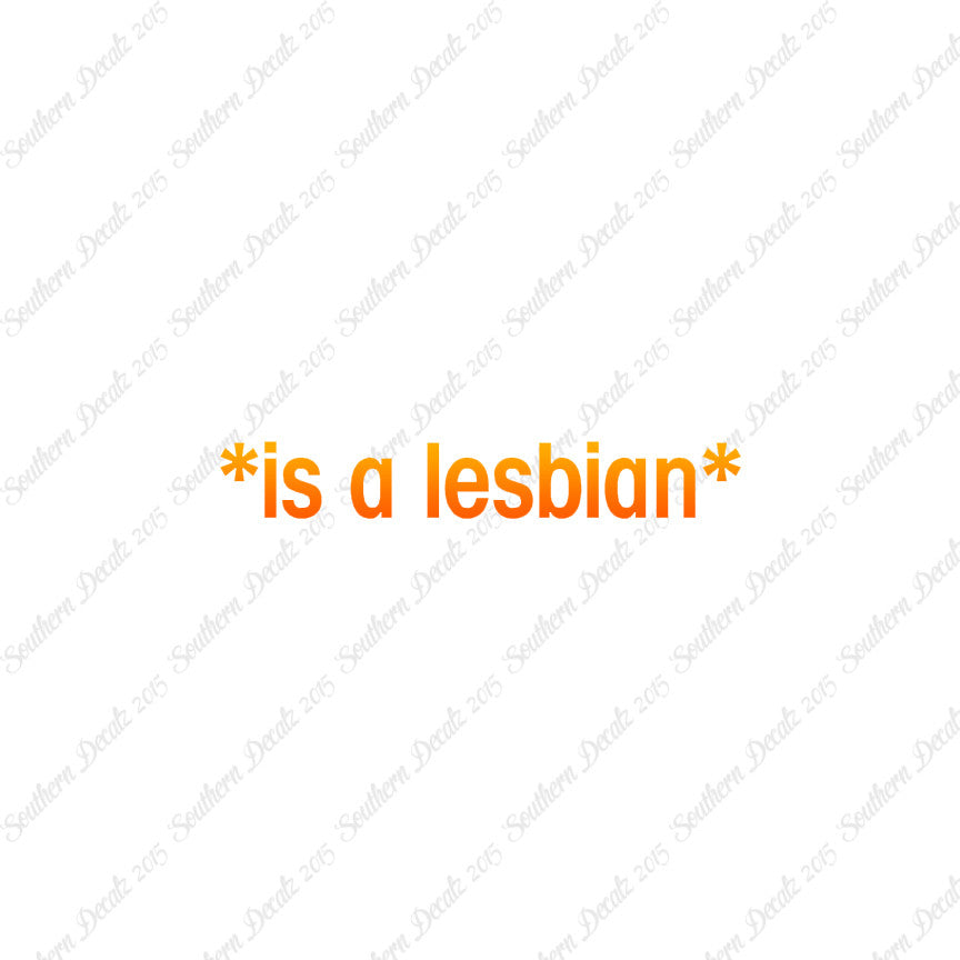 Emote Lesbian *is a lesbian* Stars