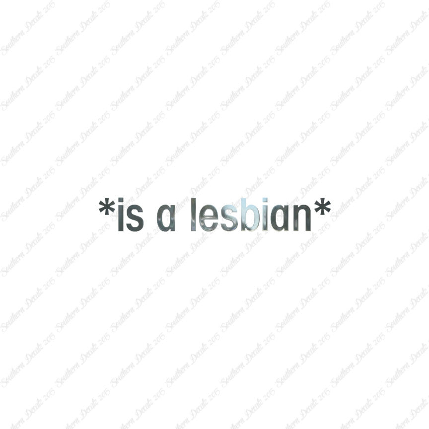 Emote Lesbian *is a lesbian* Stars