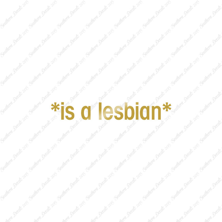 Emote Lesbian *is a lesbian* Stars