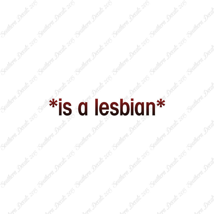 Emote Lesbian *is a lesbian* Stars