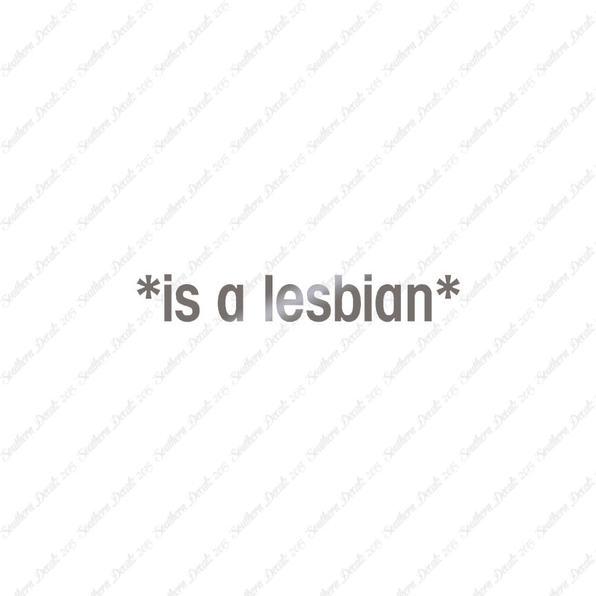 Emote Lesbian *is a lesbian* Stars