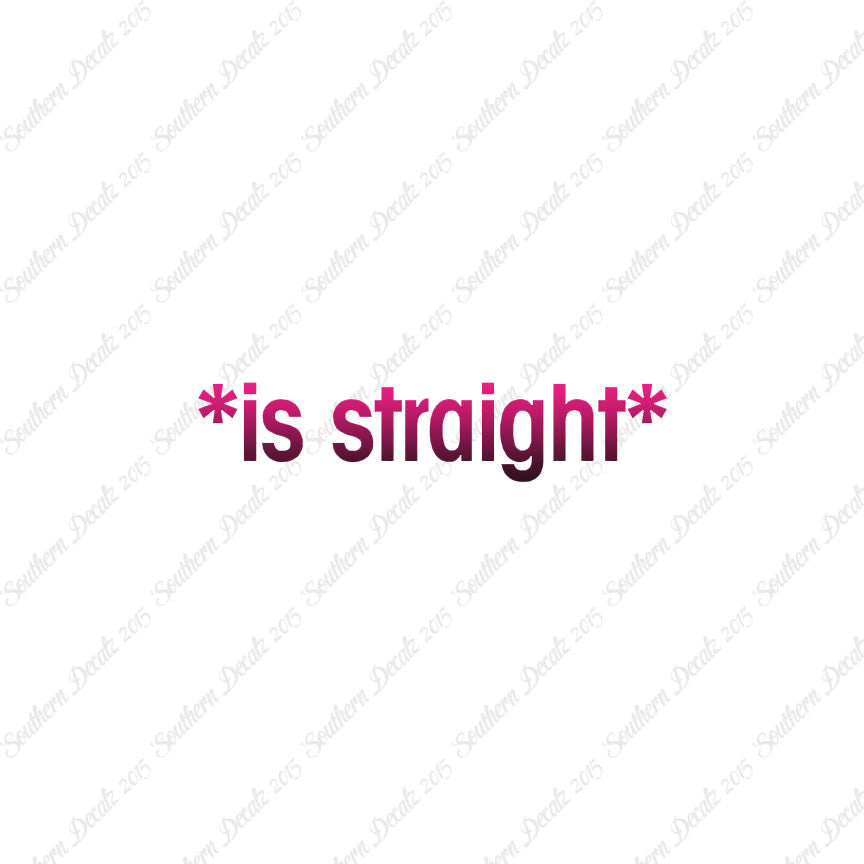 Emote Straight *is straight* Stars