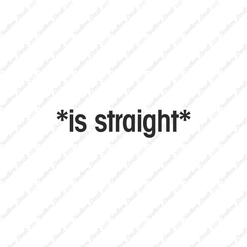 Emote Straight *is straight* Stars