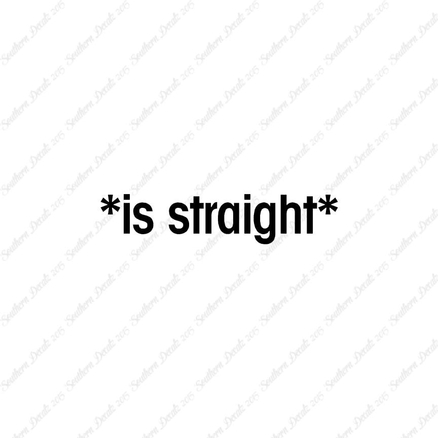 Emote Straight *is straight* Stars