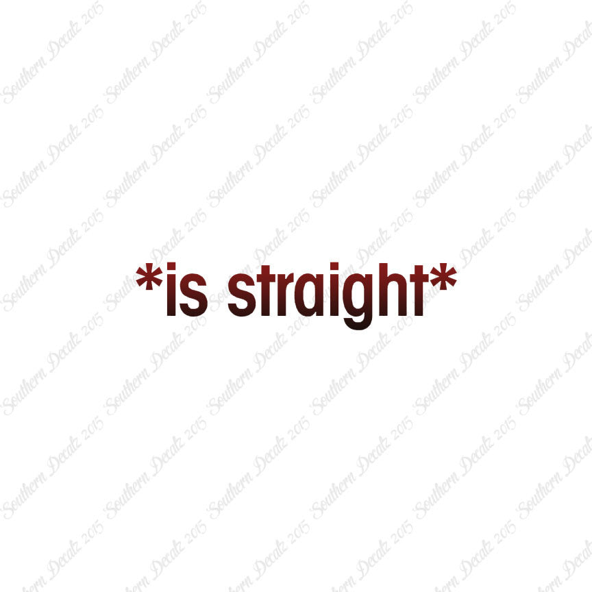 Emote Straight *is straight* Stars