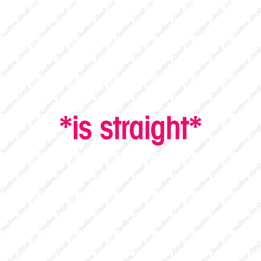 Emote Straight *is straight* Stars