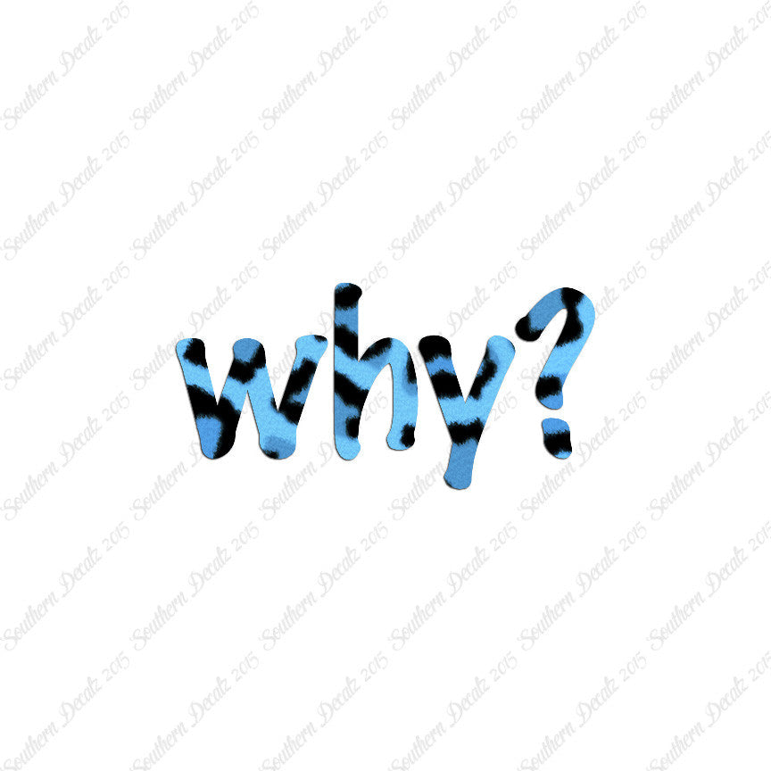 Why ? Text