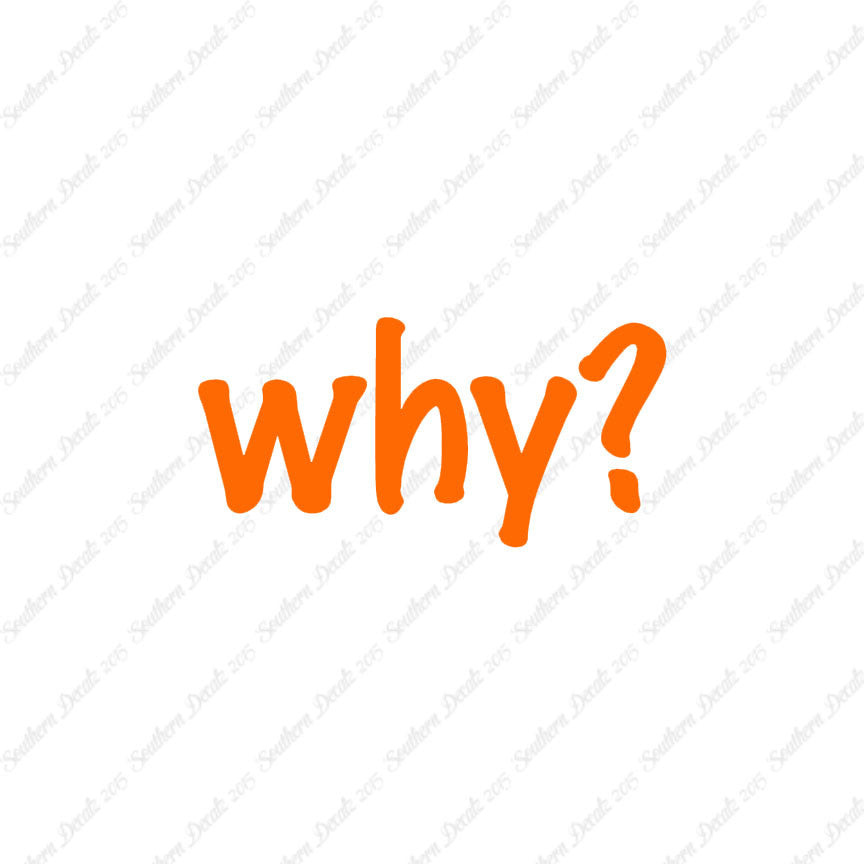 Why ? Text