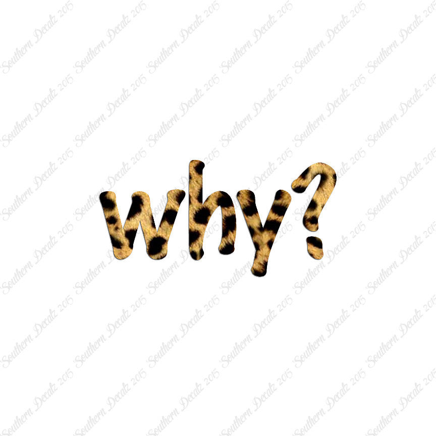 Why ? Text