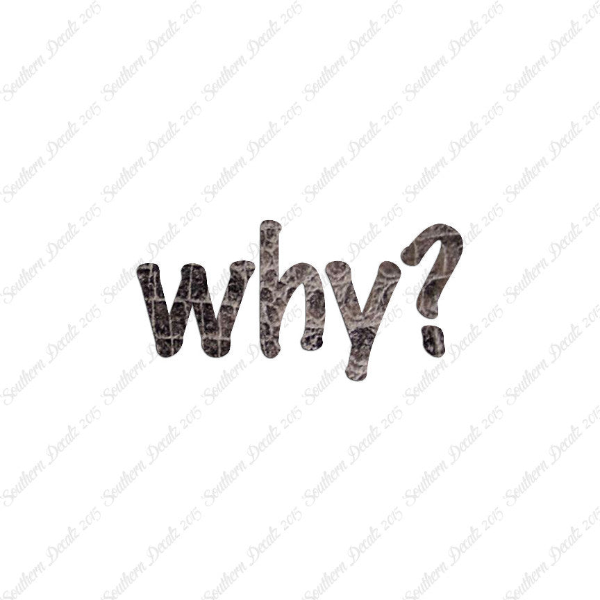 Why ? Text