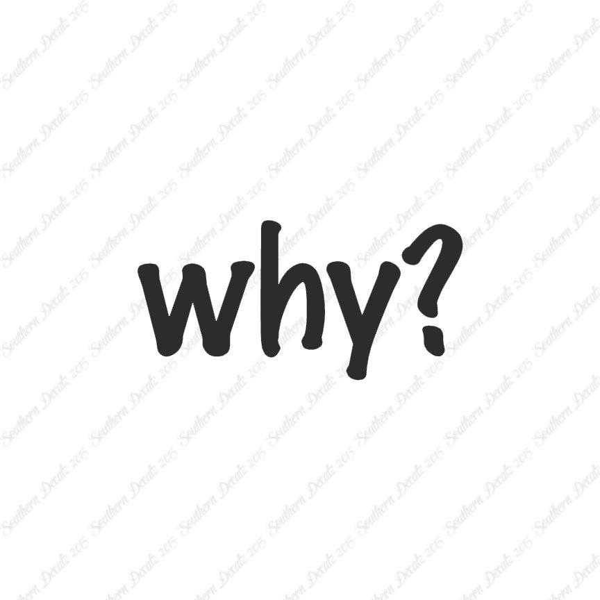 Why ? Text