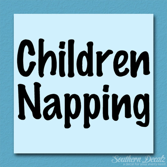 Children Napping