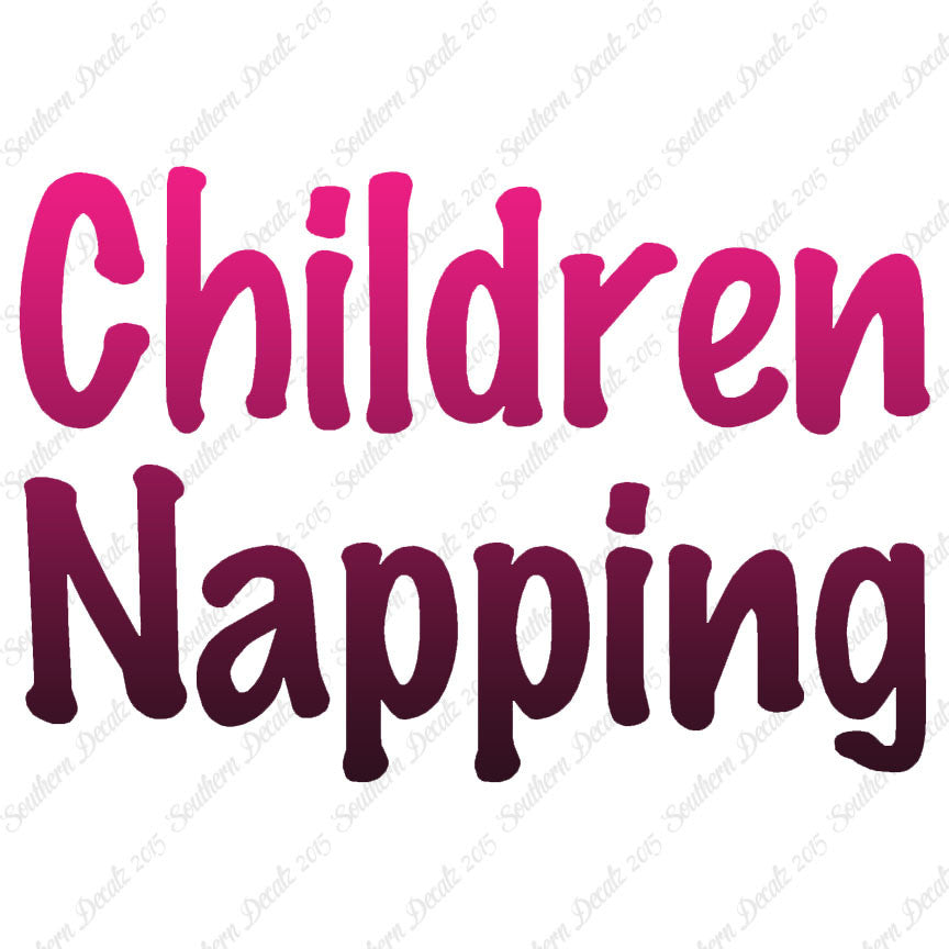 Children Napping