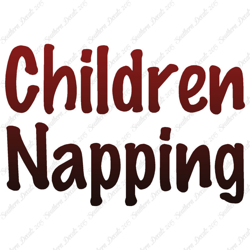 Children Napping