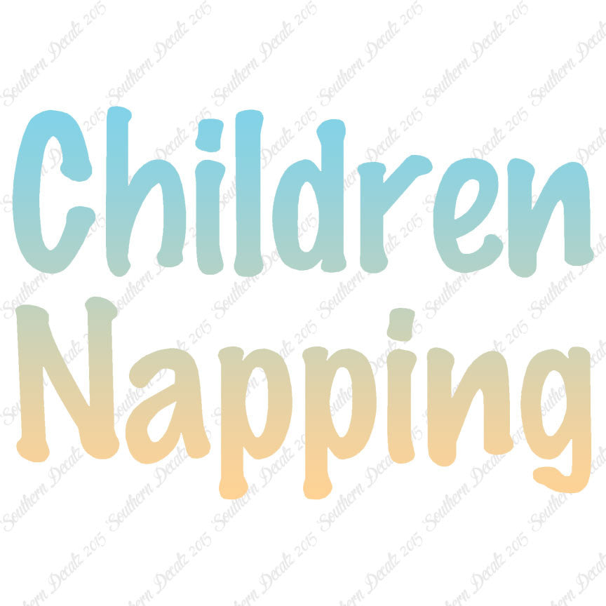 Children Napping