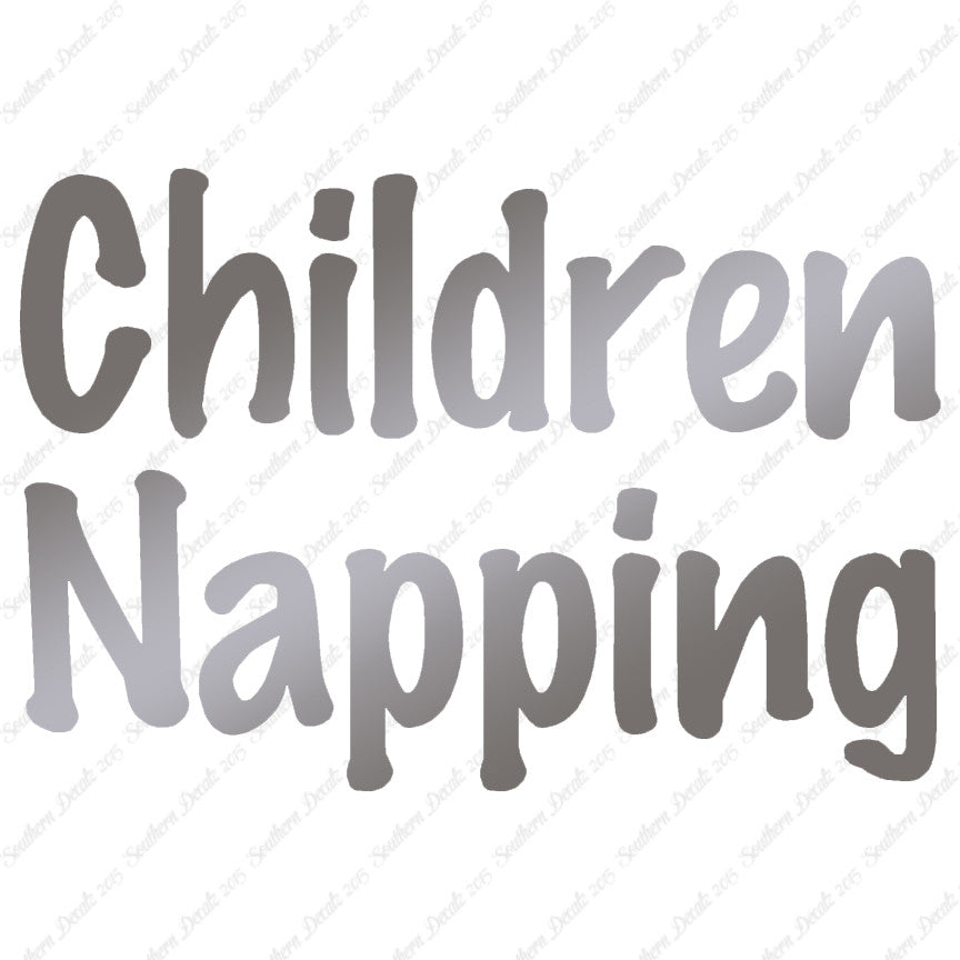 Children Napping