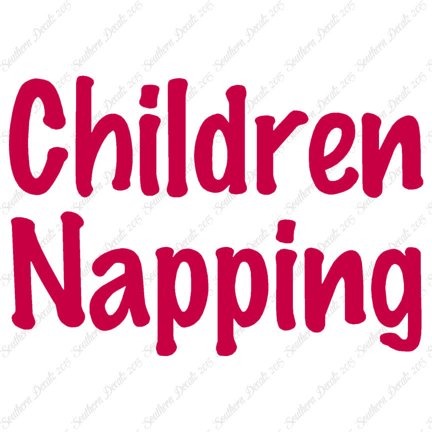 Children Napping