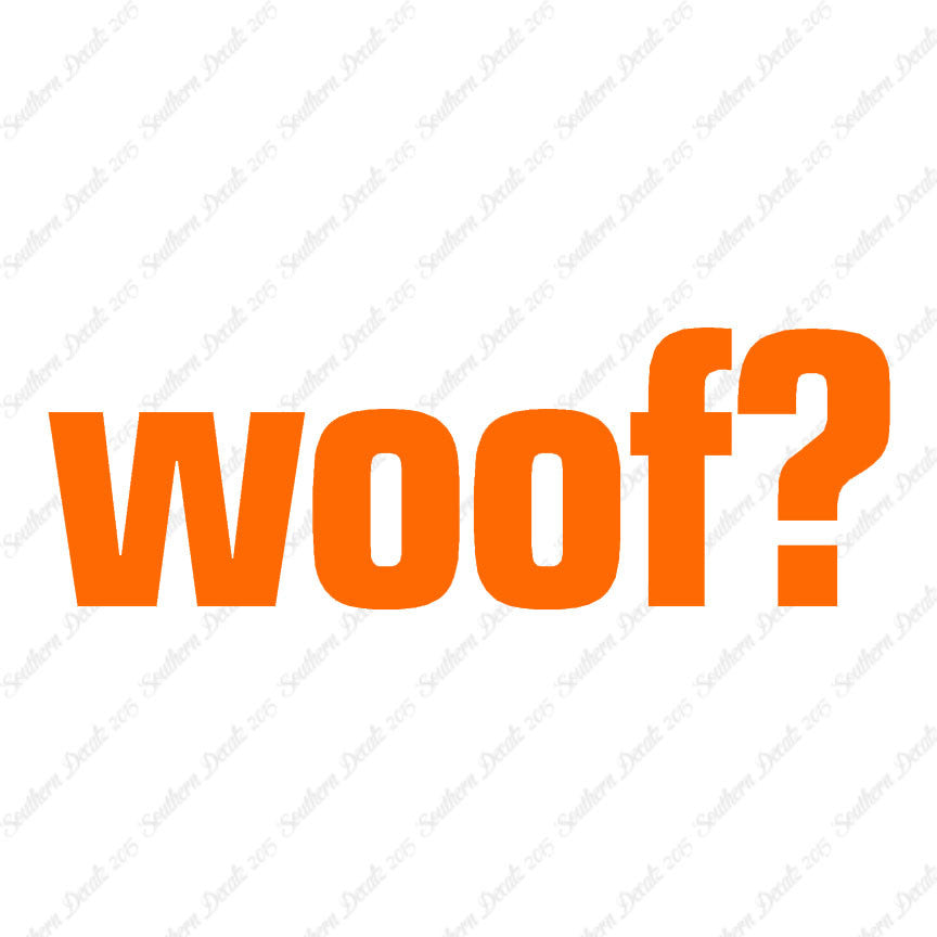 Woof