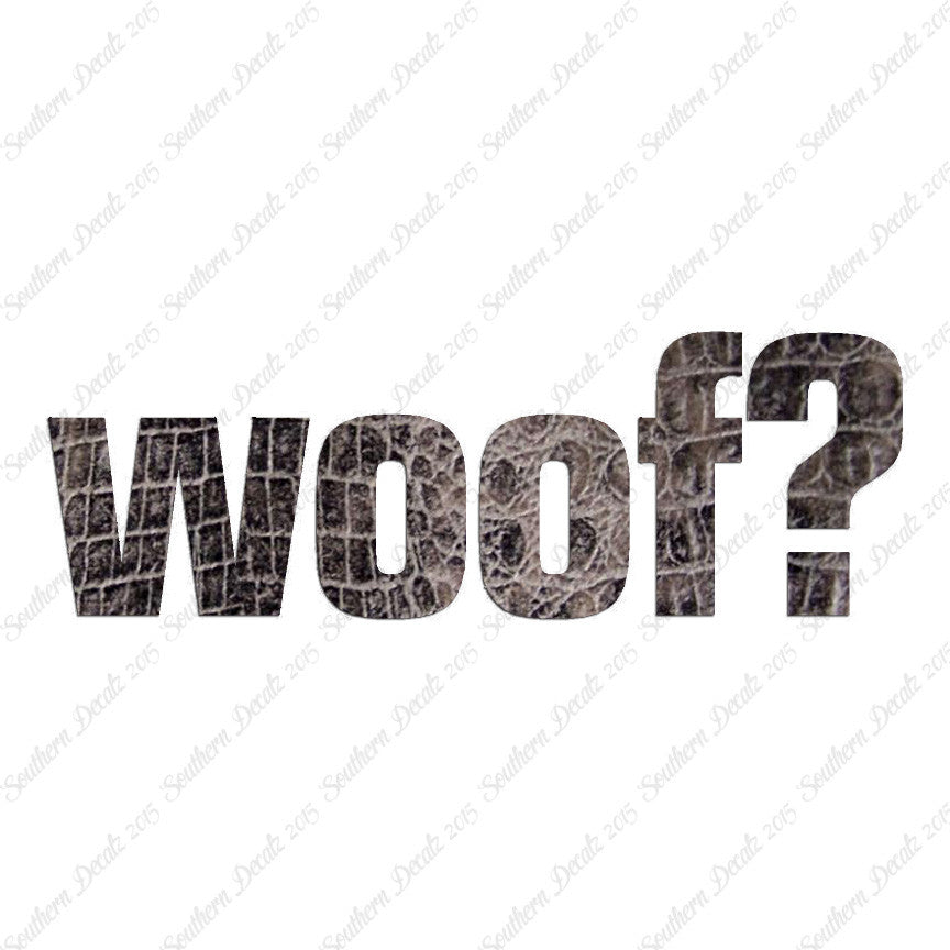 Woof