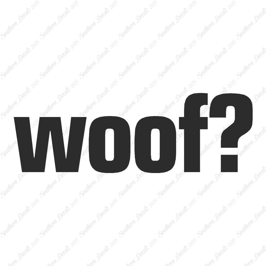 Woof