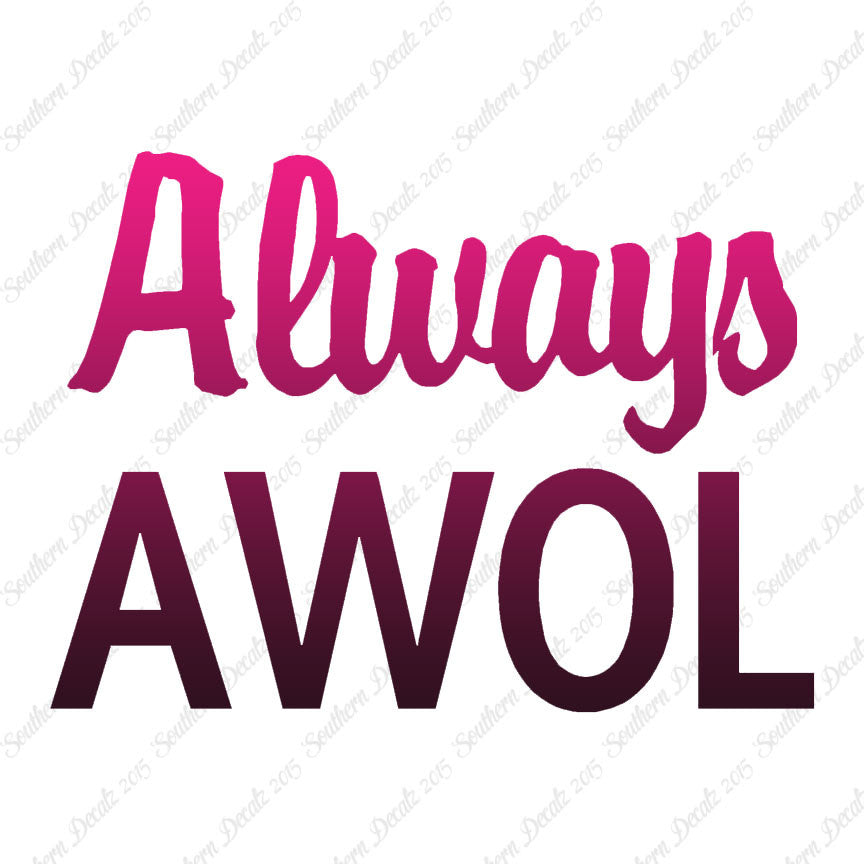 Always AWOL
