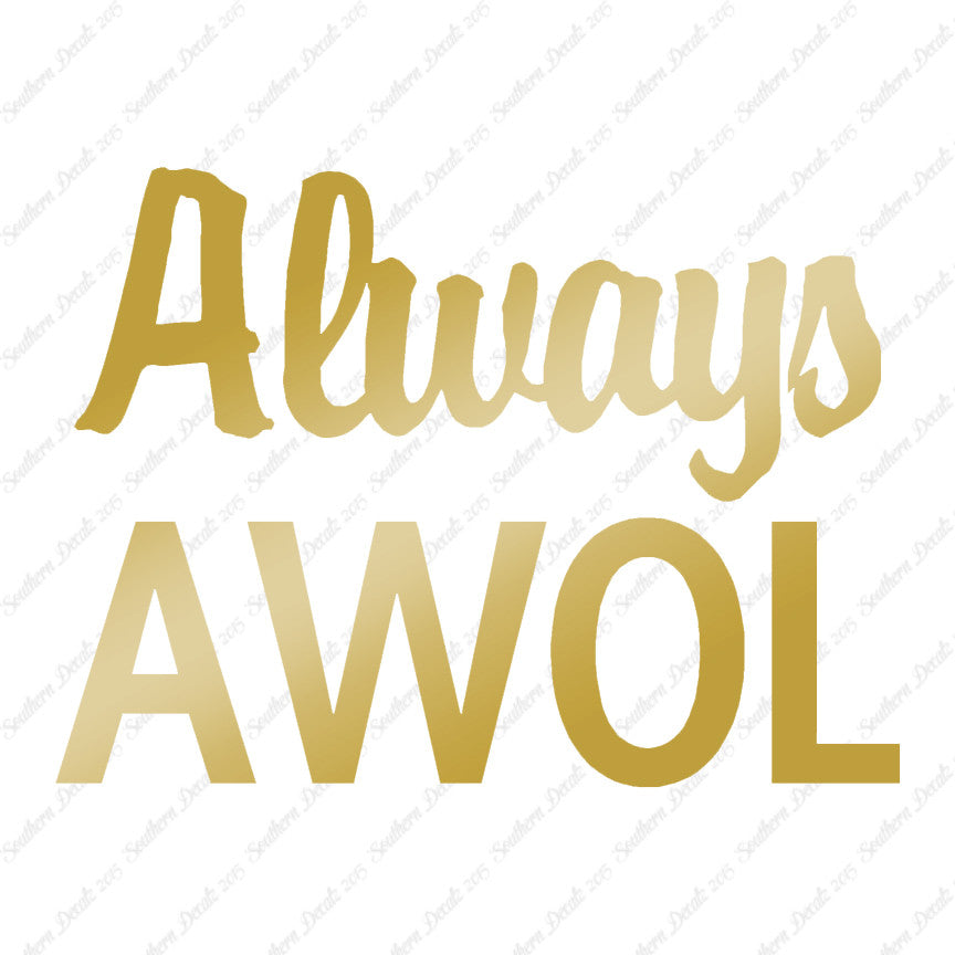Always AWOL