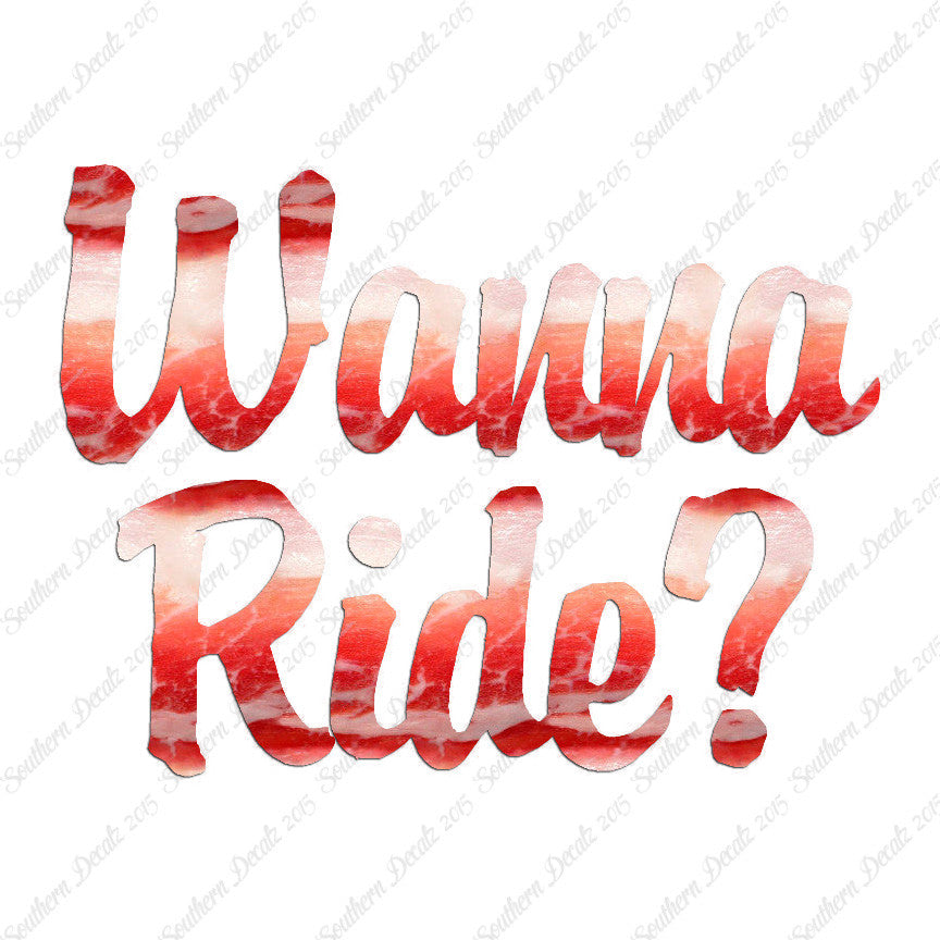 Wanna Ride ?