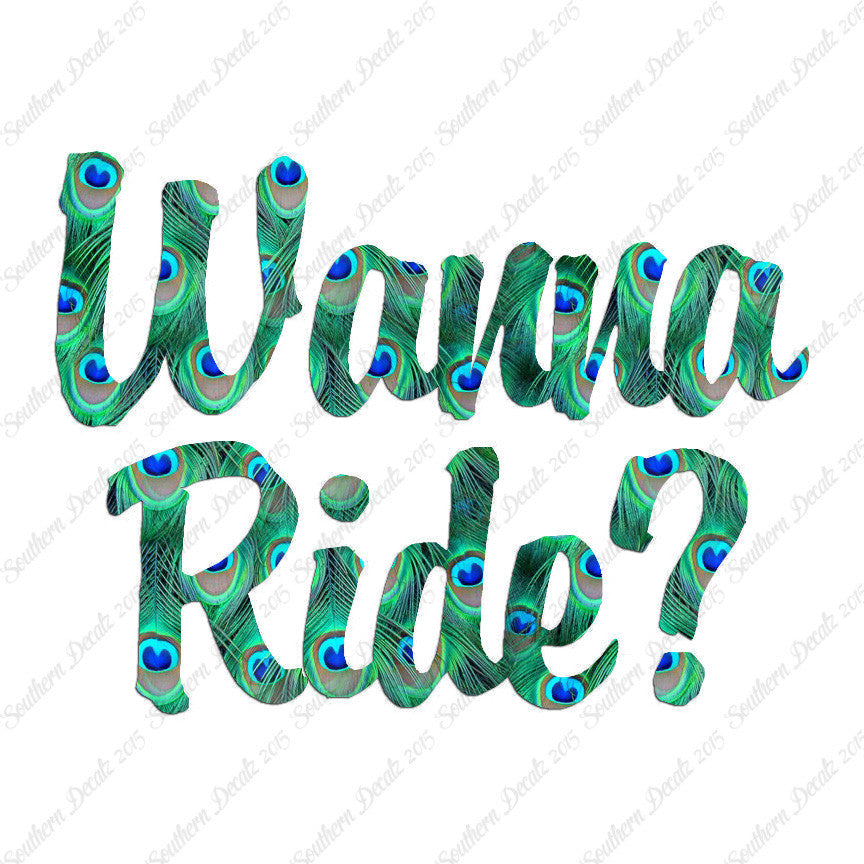 Wanna Ride ?
